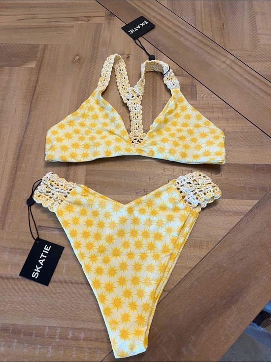 Skatie Other - NWT Skatie crochet bikini in Ischia print